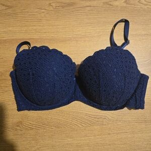 Victoria's Secret Navy Lace Bra